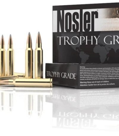 Nosler Trophy Grade Long Range Centerfire Rifle Ammunition