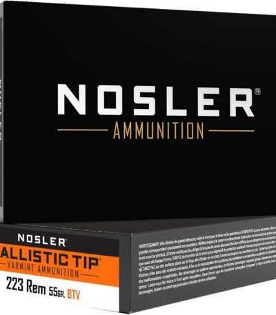 Nosler Varmint BT .223 Remington 55-Grain Centerfire Rifle Ammunition - 20 Rounds