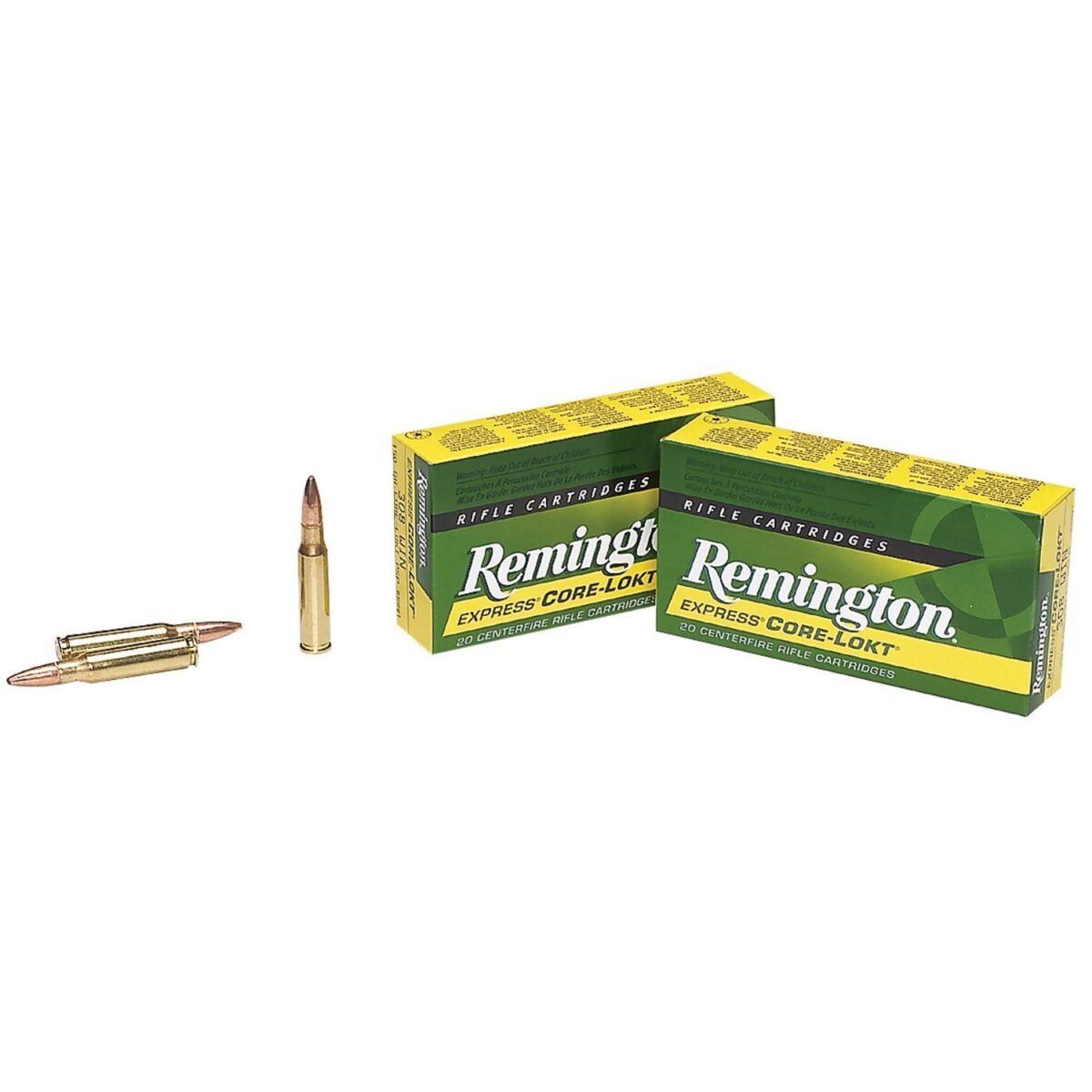 Remington Core-Lokt .308 Win. 150-Grain Centerfire Rifle Ammunition - 20 Rounds