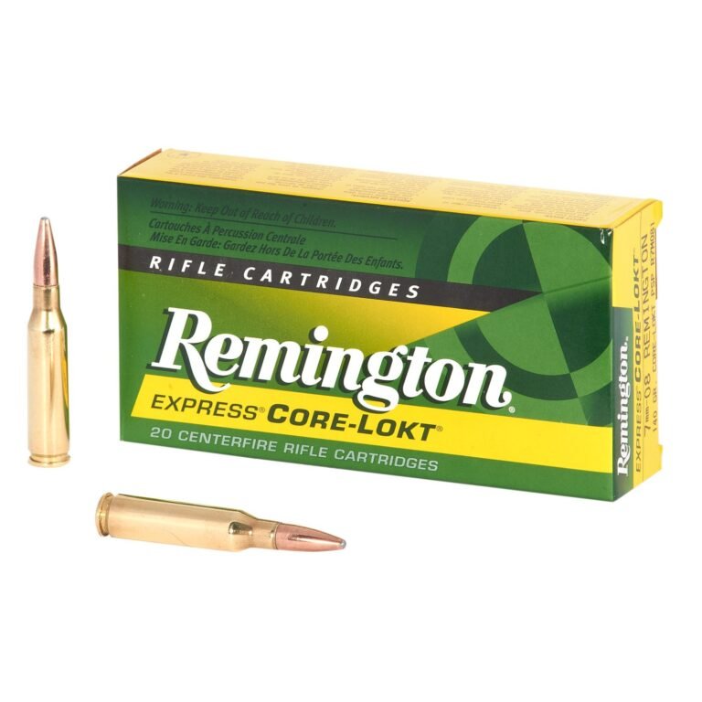 Remington Core-Lokt 7mm-08 Remington 140-Grain Centerfire Rifle Ammunition