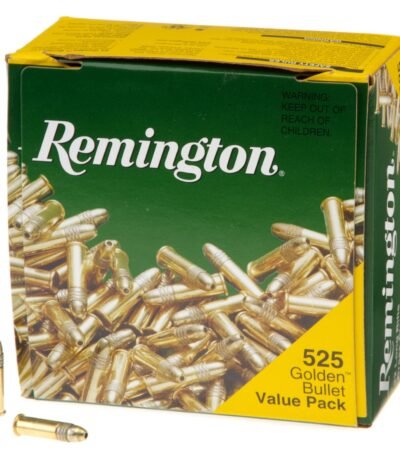 Remington Golden Bullet HP .22 LR 36-Grain Rimfire Rifle Ammunition - 525 Rounds