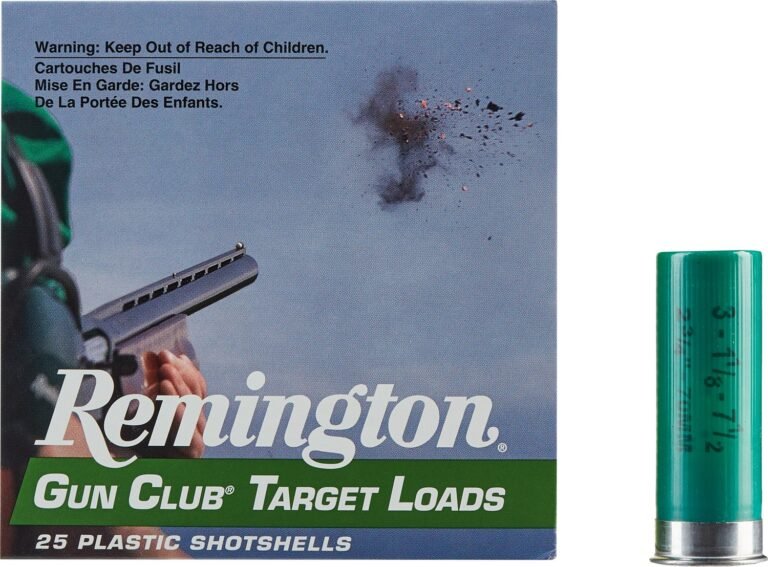 Remington Gun Club Target Load 12 Gauge 7.5 Shotshells - 25 Rounds