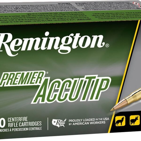 Remington Premier AccuTip .223 Remington 50-Grain Centerfire Rifle Ammunition - 20 Round