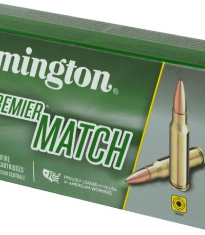 Remington Premium Match .223 Remington/5.56 NATO Boat Tail Hollow Point Rifle Ammunition