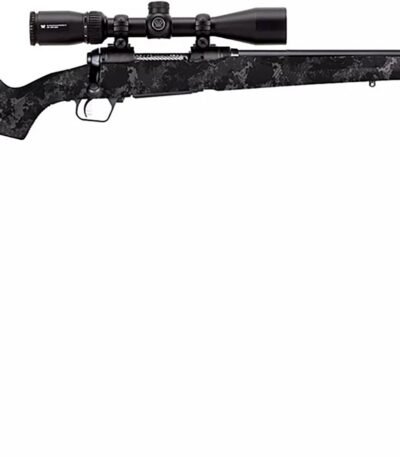 Savage Arms 110 Apex Hunter XP Black Poseidon Camo 243 Win Combo with Vortex Crossfire