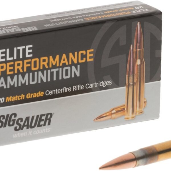 SIG SAUER Elite Match Grade OTM .300 BLK 220-Grain Rifle Ammunition