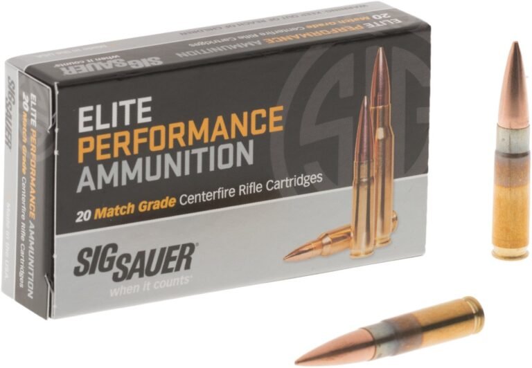 SIG SAUER Elite Match Grade OTM .300 BLK 220-Grain Rifle Ammunition