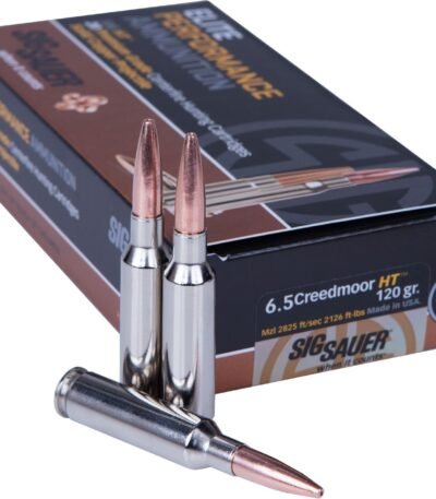 SIG SAUER Elite Performance Hunting 6.5 Creedmoor 120-Grain Centerfire Rifle Ammunition