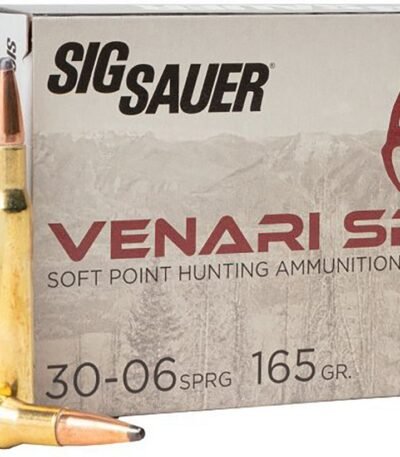 SIG SAUER Venari .30-06 165-Grain Soft Point Ammunition - 20 Rounds