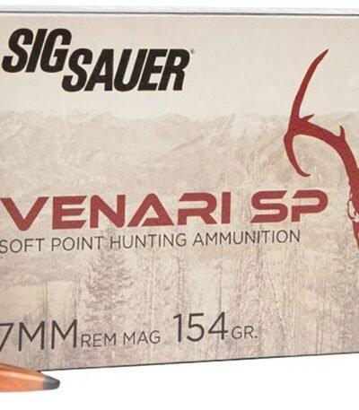 SIG SAUER Venari 7mm Remington Magnum Rifle Ammunition - 20 Rounds