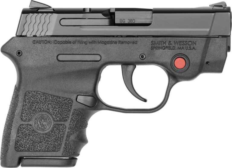 Smith & Wesson M&P Bodyguard Crimson Trace RED Laser 380 ACP Sub-Compact 6-Round Pistol