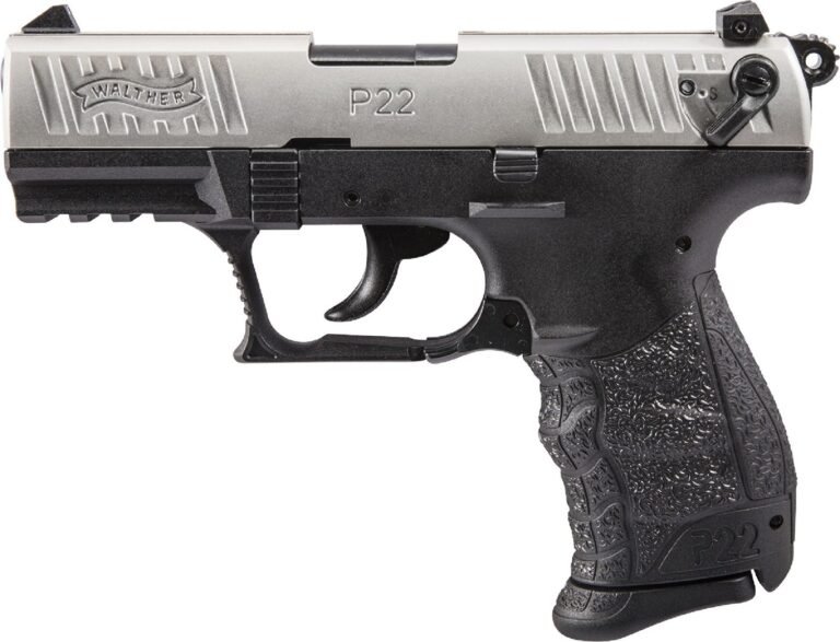 Walther Arms P22 Q Nickel .22 LR Pistol