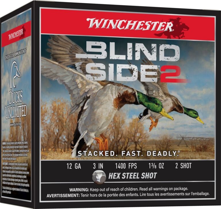 Winchester Blind Side 2 Waterfowl 12 Gauge Shotshells - 25 Rounds