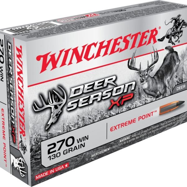 Winchester Deer Season XP .270 Winchester 130-Grain Rifle Ammunition - 20 Rounds