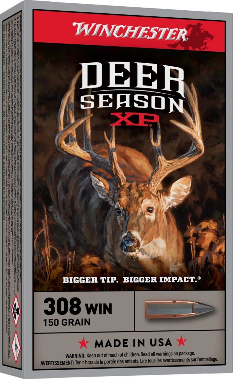 Winchester Deer Season XP .308 Win. 150-Grain Centerfire Rifle Ammunition - 20 Rounds