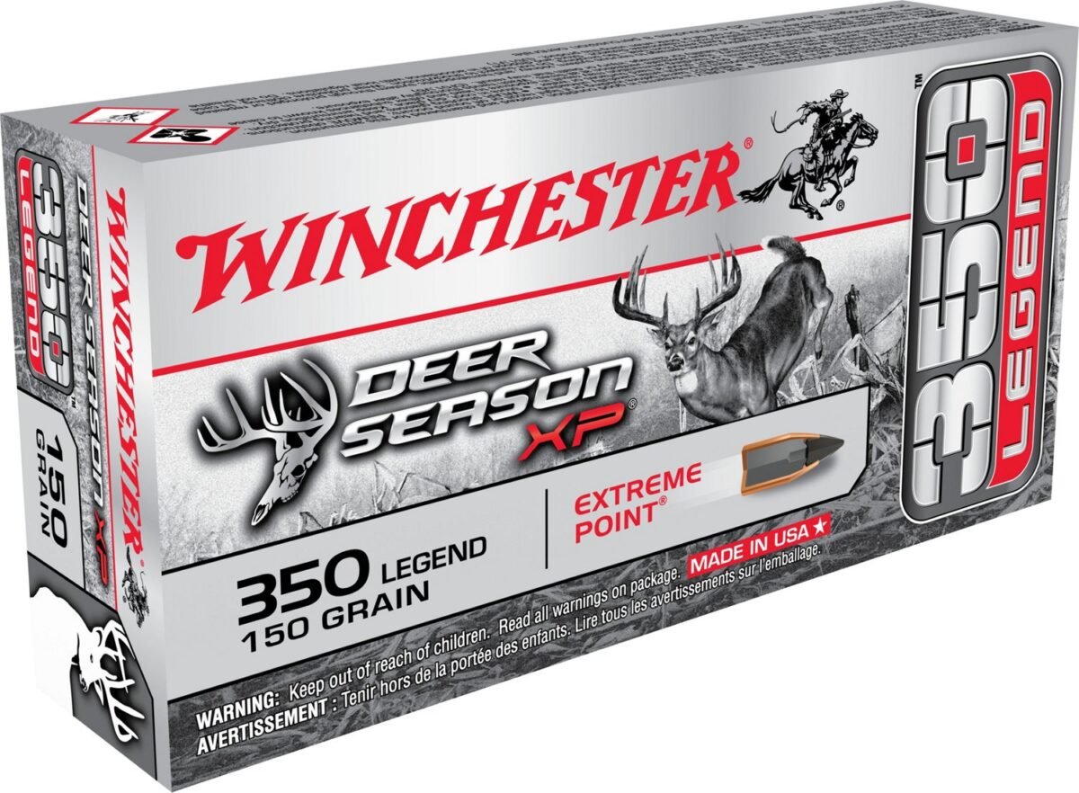 Winchester Deer Season XP 350 Legend 150-Grain Ammunition - 20 Rounds