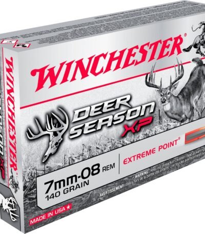 Winchester Deer Season XP 7mm-08 Remington 140-Grain Rifle Ammunition - 20 Rounds