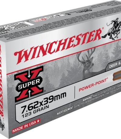 Winchester Hog Special 7.62 x 39mm 123-Grain Centerfire Rifle Ammunition