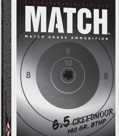 Winchester Match 6.5mm Creedmoor 140-Grain Boat Tail HP Centerfire Rifle Ammunition