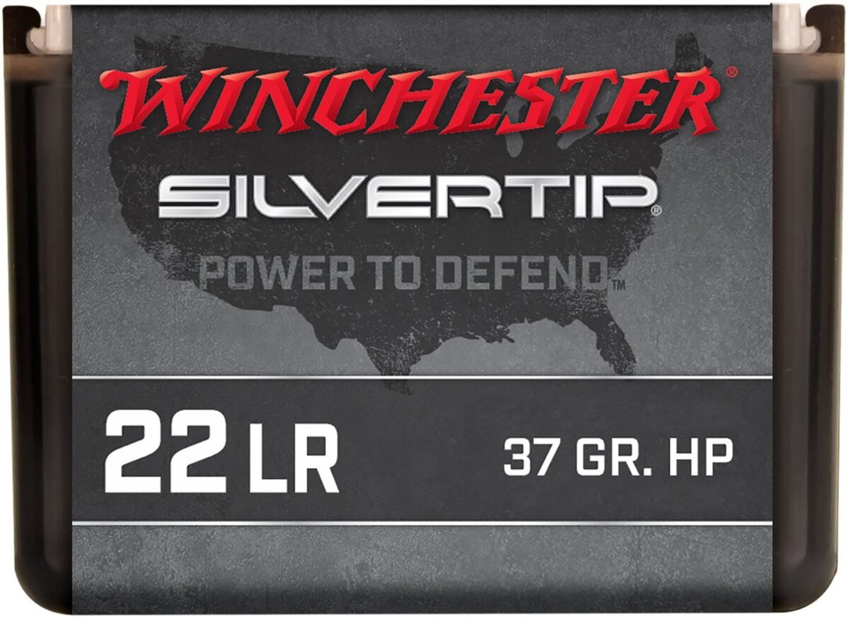 Winchester Silvertip .22 LR 37-Grain Rimfire Rifle Ammunition - 20 Rounds