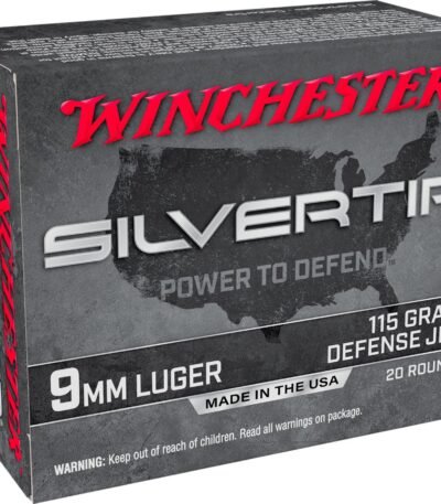 Winchester Silvertip 9mm Luger 115-Grain Pistol Ammunition