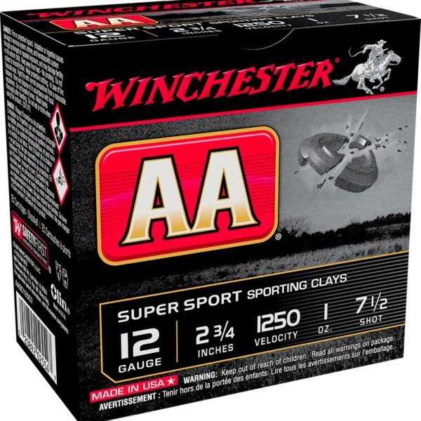 Winchester Super Sport Sporting Clays 12 Gauge Shotshells - 25 Rounds