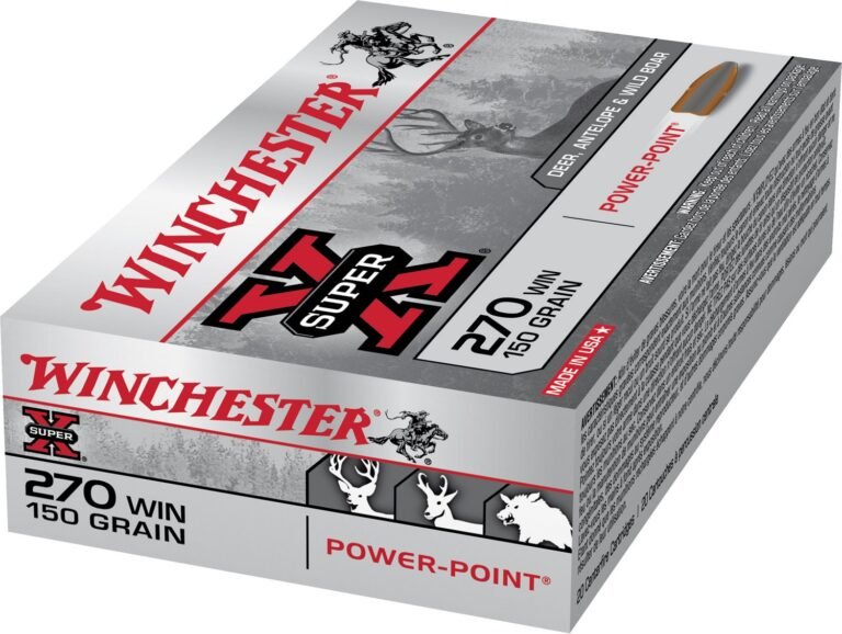 Winchester Super-X Power-Point .270 Winchester 150-Grain Rifle Ammunition - 20 Rounds