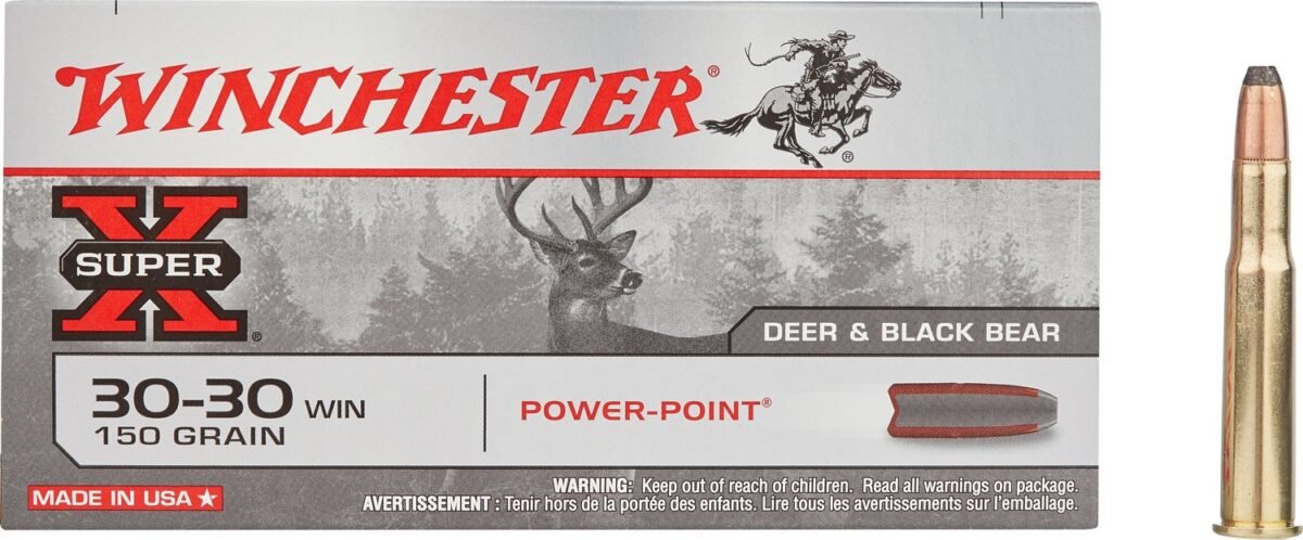 Winchester Super-X Power-Point .30-30 Winchester 150-Grain Rifle Ammunition - 20 Rounds