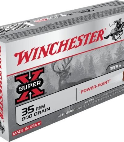 Winchester Super-X Power-Point .35 Remington 200-Grain Centerfire Rifle Ammunition