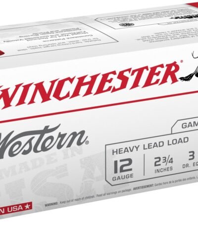 Winchester Western Target and Field Load 12 Gauge 8 Shotshells - 100 Rounds