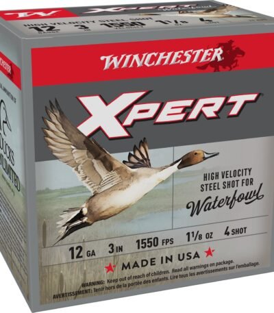 Winchester Xpert Hi-Velocity Steel 12 Gauge Shotshells - 25 Rounds