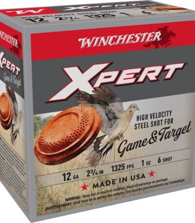 Winchester Xpert Steel Upland Game and Target Load 12 Gauge Shotshells - 25 Rounds