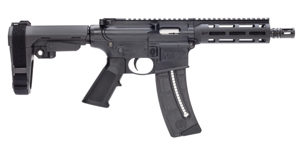 Smith & Wesson M&P15-22 .22 LR Semi-Automatic AR Pistol 13321 25rd 8"