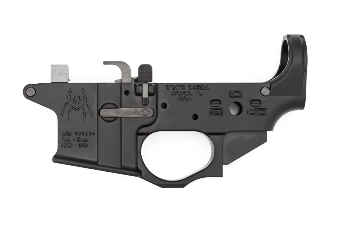 Spike's Tactical Spider 9mm Stripped Lower Receiver STLS920